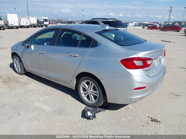 2018 Chevrolet Cruze Lt Turbo მანქანა იყიდება აუქციონზე, vin: 1G1BE5SM3J7117841, აუქციონის ნომერი: 20253446