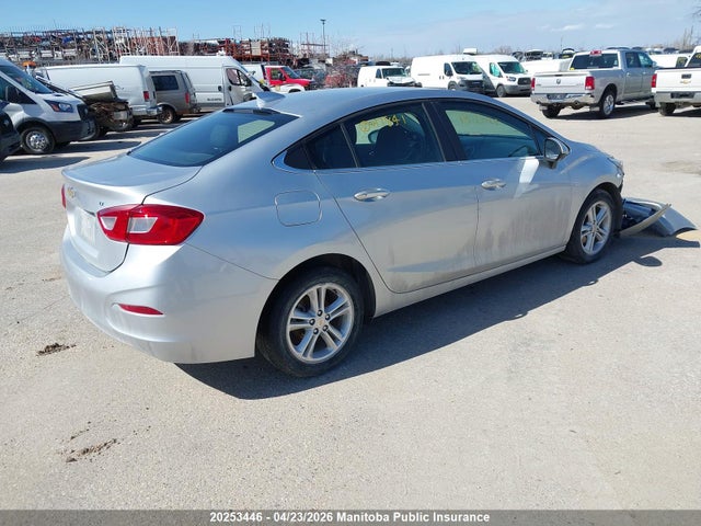2018 Chevrolet Cruze Lt Turbo მანქანა იყიდება აუქციონზე, vin: 1G1BE5SM3J7117841, აუქციონის ნომერი: 20253446