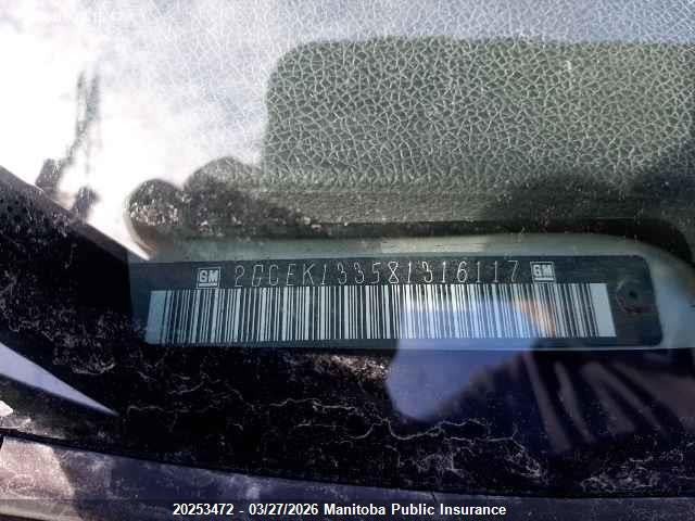 Aukcja sprzedaży 2008 Chevrolet Silverado 1500 Lt Crew Cab, vin: 2GCEK133581316117, numer aukcji: 20253472