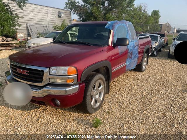 20253474 :رقم المزاد ، 1GTEK19B07E116936 vin ، 2007 Gmc Sierra 1500 Sle Ext Cab مزاد بيع