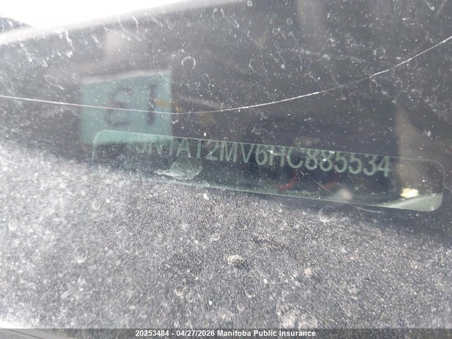 5N1AT2MV6HC885534 Nissan ROGUE S