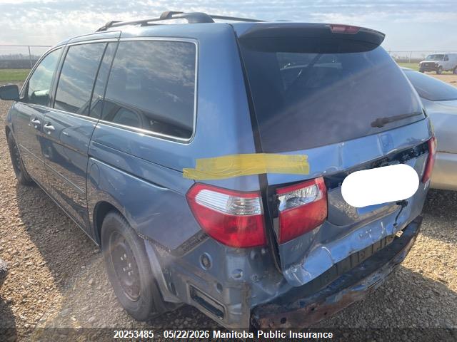 Aukcja sprzedaży 2007 Honda Odyssey Ex-l Ex-l, vin: 5FNRL38797B006487, numer aukcji: 20253485