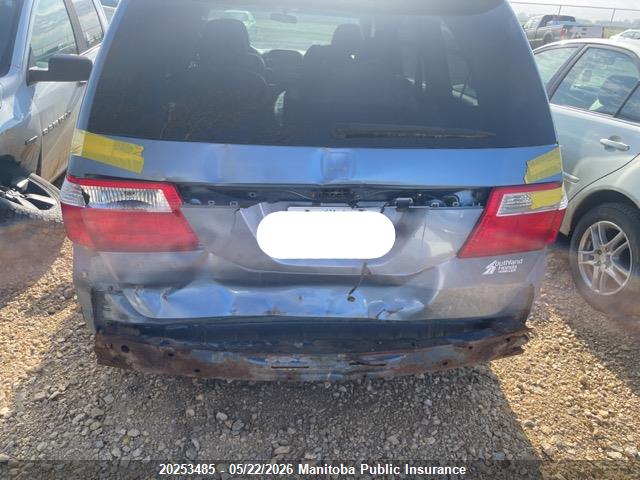Aukcja sprzedaży 2007 Honda Odyssey Ex-l Ex-l, vin: 5FNRL38797B006487, numer aukcji: 20253485
