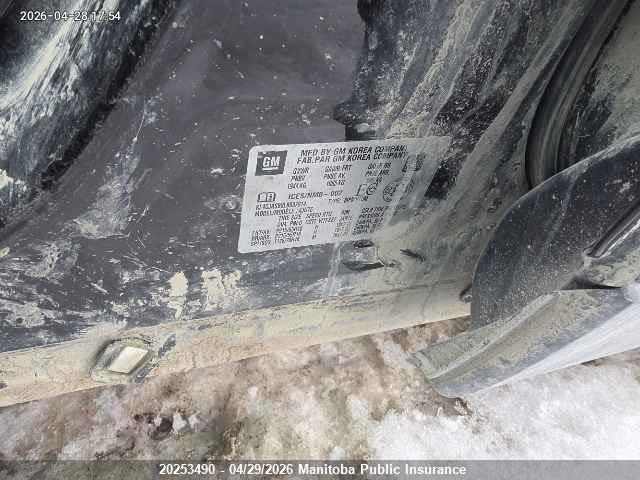 2020 Buick Encore Preferred მანქანა იყიდება აუქციონზე, vin: KL4CJASB8LB037914, აუქციონის ნომერი: 20253490