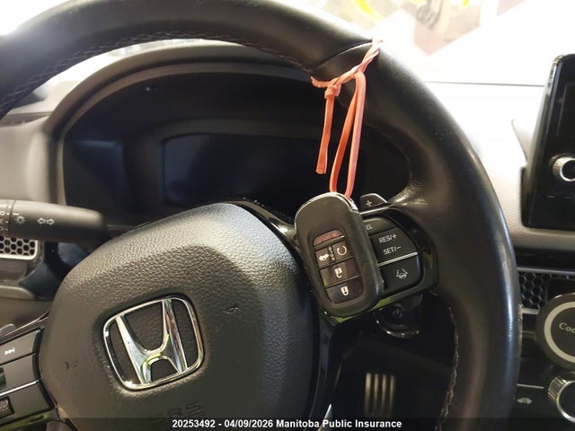 20253492 :رقم المزاد ، 2HGFE4F87SH008791 vin ، 2025 Honda Civic Sport Touring Hev مزاد بيع
