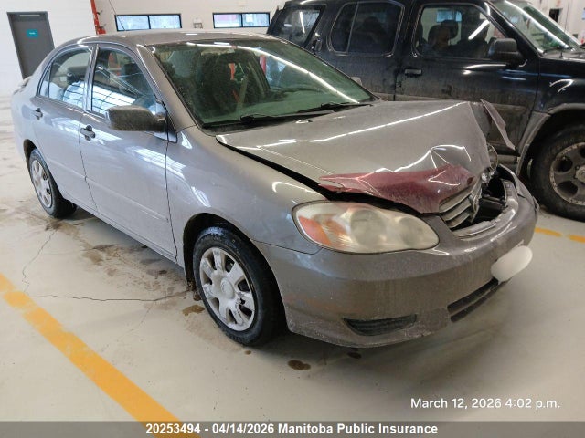 2004 Toyota Corolla Ce მანქანა იყიდება აუქციონზე, vin: 2T1BR32E64C792188, აუქციონის ნომერი: 20253494