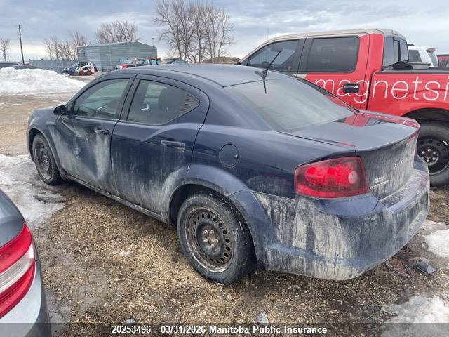 Aukcja sprzedaży 2013 Dodge Avenger Se, vin: 1C3CDZAB9DN692990, numer aukcji: 20253496
