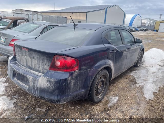 Aukcja sprzedaży 2013 Dodge Avenger Se, vin: 1C3CDZAB9DN692990, numer aukcji: 20253496
