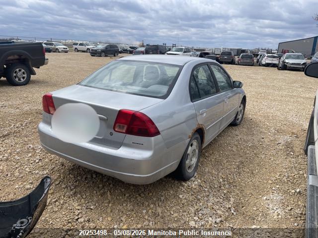 Продаж на аукціоні авто 2001 Honda Civic Lx, vin: 2HGES16661H939301, номер лоту: 20253498