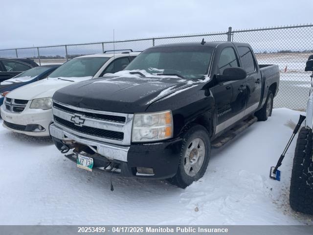 Aukcja sprzedaży 2009 Chevrolet Silverado 1500 Lt Crew Cab, vin: 3GCEK13389G127244, numer aukcji: 20253499