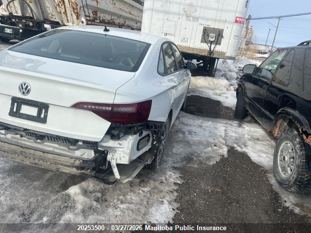 20253500 :رقم المزاد ، 3VWCB7BU5LM011445 vin ، 2020 Volkswagen Jetta Comfortline 1.4 Tsi مزاد بيع