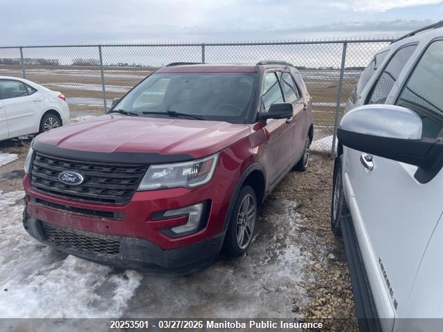 1FM5K8GT0HGD27110 Ford Explorer Sport Ecoboost