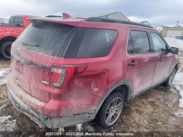 1FM5K8GT0HGD27110 Ford Explorer Sport Ecoboost