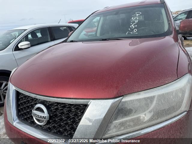 Продажа на аукционе авто 2014 Nissan Pathfinder Sl, vin: 5N1AR2MM4EC636134, номер лота: 20253502