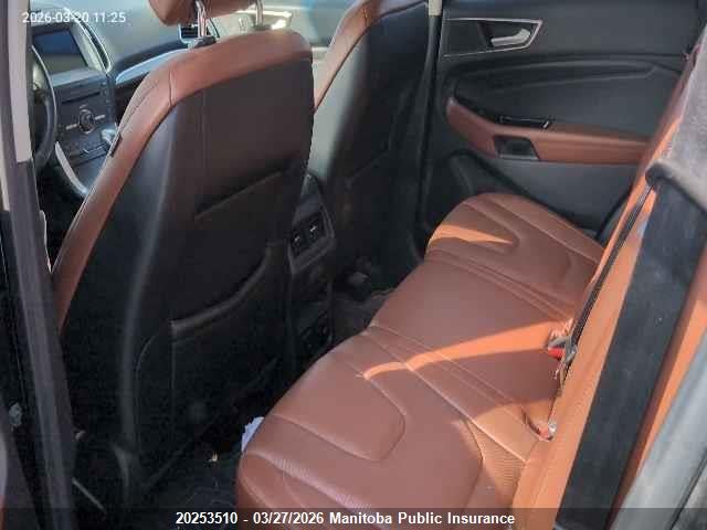 Продажа на аукционе авто 2016 Ford Edge Titanium, vin: 2FMPK4K91GBC14804, номер лота: 20253510