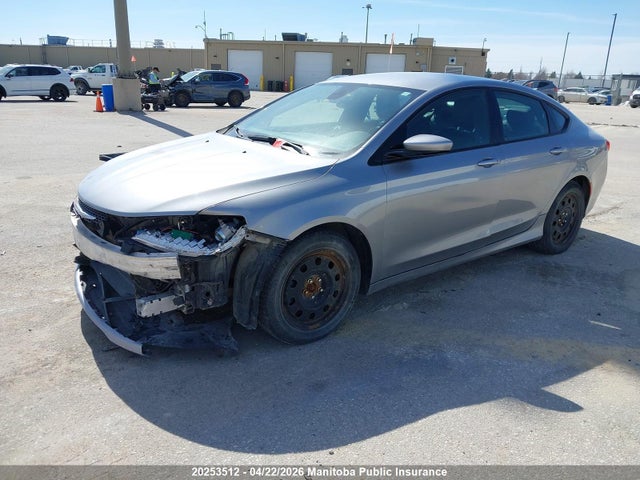 2015 Chrysler 200 S V6 მანქანა იყიდება აუქციონზე, vin: 1C3CCCBG5FN506553, აუქციონის ნომერი: 20253512