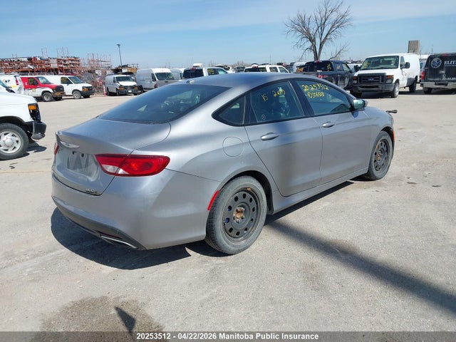2015 Chrysler 200 S V6 მანქანა იყიდება აუქციონზე, vin: 1C3CCCBG5FN506553, აუქციონის ნომერი: 20253512