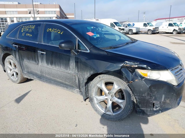 2010 Toyota Venza V6 მანქანა იყიდება აუქციონზე, vin: 4T3BK3BB6AU039191, აუქციონის ნომერი: 20253518
