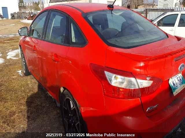 Aukcja sprzedaży 2012 Ford Focus Se, vin: 1FAHP3F25CL203290, numer aukcji: 20253519