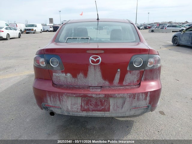 20253540 :رقم المزاد ، JM1BK32F691188486 vin ، 2009 Mazda Mazda3 Gs مزاد بيع