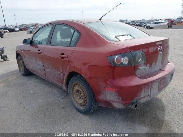 20253540 :رقم المزاد ، JM1BK32F691188486 vin ، 2009 Mazda Mazda3 Gs مزاد بيع