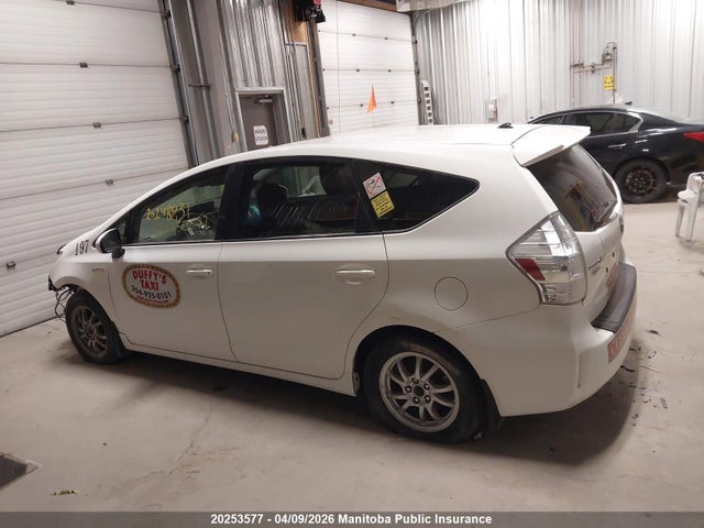 2012 Toyota Prius V მანქანა იყიდება აუქციონზე, vin: JTDZN3EU0C3174451, აუქციონის ნომერი: 20253577