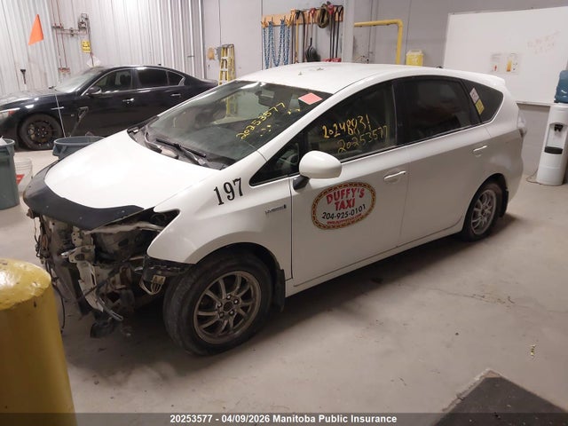 2012 Toyota Prius V მანქანა იყიდება აუქციონზე, vin: JTDZN3EU0C3174451, აუქციონის ნომერი: 20253577