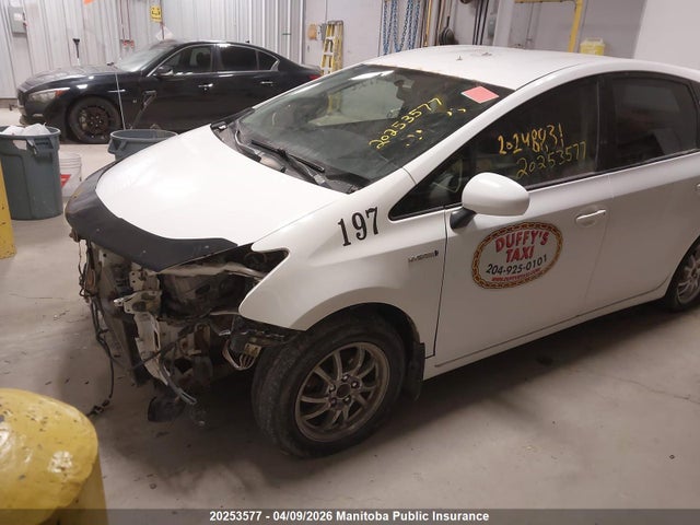 2012 Toyota Prius V მანქანა იყიდება აუქციონზე, vin: JTDZN3EU0C3174451, აუქციონის ნომერი: 20253577
