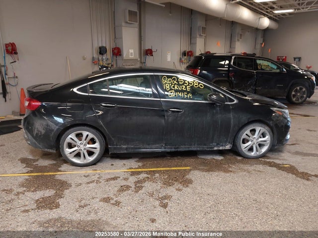 Продаж на аукціоні авто 2018 Chevrolet Cruze Premier Turbo, vin: 1G1BF5SM1J7141519, номер лоту: 20253580