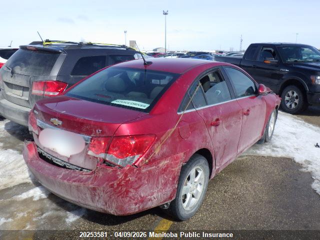 Aukcja sprzedaży 2011 Chevrolet Cruze Lt Turbo, vin: 1G1PG5S96B7285180, numer aukcji: 20253581