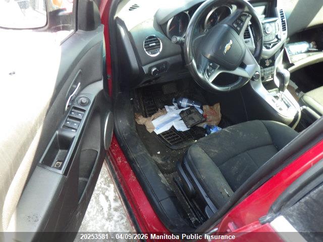 Aukcja sprzedaży 2011 Chevrolet Cruze Lt Turbo, vin: 1G1PG5S96B7285180, numer aukcji: 20253581