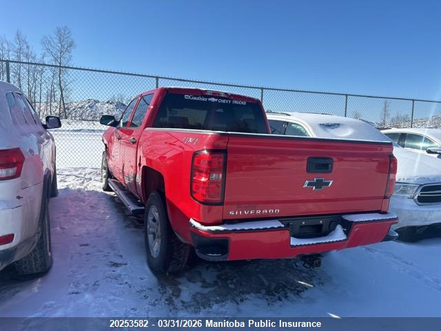 Продажа на аукционе авто 2018 Chevrolet Silverado 1500 Custom Crew Cab, vin: 3GCUKPEC7JG118325, номер лота: 20253582