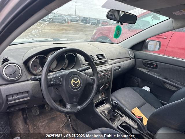 Aukcja sprzedaży 2007 Mazda 3 Mazda Gx, vin: JM1BK32FX71716740, numer aukcji: 20253583