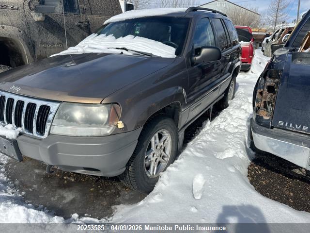 Aukcja sprzedaży 2002 Jeep Grand Cherokee Laredo, vin: 1J4GW48S62C302690, numer aukcji: 20253585