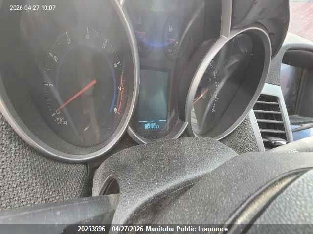 1G1PE5SBXF7281969 Chevrolet Cruze Lt Turbo