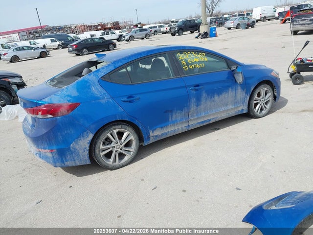 KMHD84LF5JU477627 Hyundai Elantra Gls