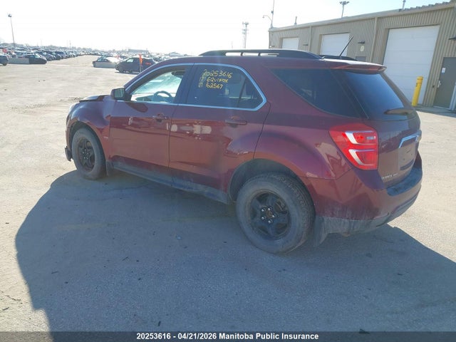 2017 Chevrolet Equinox Lt მანქანა იყიდება აუქციონზე, vin: 2GNFLFEK3H6162567, აუქციონის ნომერი: 20253616