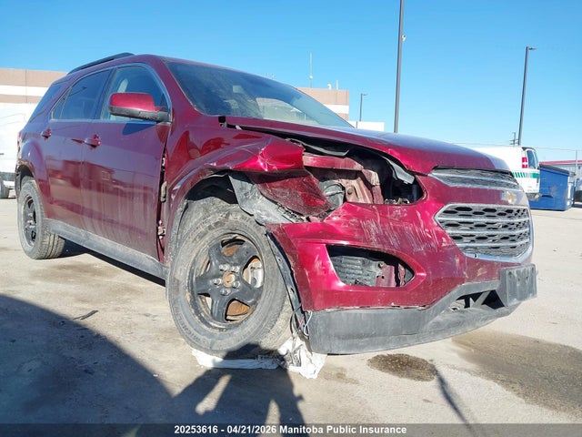 2017 Chevrolet Equinox Lt მანქანა იყიდება აუქციონზე, vin: 2GNFLFEK3H6162567, აუქციონის ნომერი: 20253616