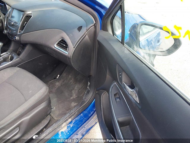 3G1BE5SM8HS518474 Chevrolet Cruze Lt Turbo