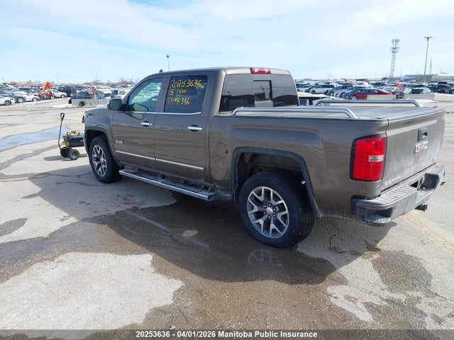 20253636 :رقم المزاد ، 3GTU2VEC7FG148386 vin ، 2015 Gmc Sierra 1500 Slt Crew Cab مزاد بيع