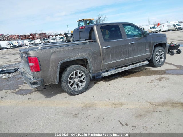 20253636 :رقم المزاد ، 3GTU2VEC7FG148386 vin ، 2015 Gmc Sierra 1500 Slt Crew Cab مزاد بيع