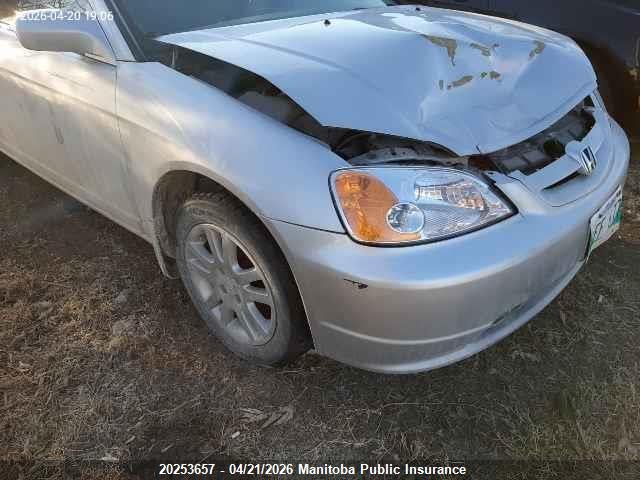Aukcja sprzedaży 2001 Honda Civic Si, vin: 1HGEM219X1L804438, numer aukcji: 20253657