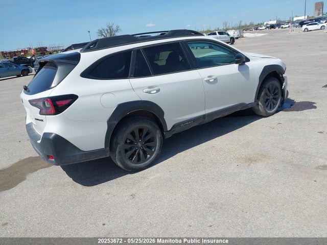 2024 Subaru Outback 2.5i Onyx მანქანა იყიდება აუქციონზე, vin: 4S4BTDLC3R3117348, აუქციონის ნომერი: 20253672