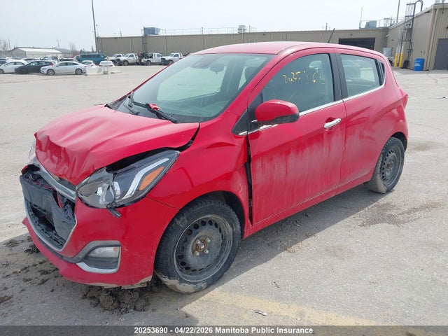 2021 Chevrolet Spark Lt მანქანა იყიდება აუქციონზე, vin: KL8CF6SA9MC223686, აუქციონის ნომერი: 20253690