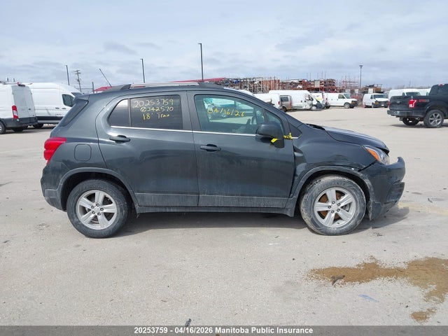 Aukcja sprzedaży 2018 Chevrolet Trax Lt, vin: 3GNCJLSB9JL342570, numer aukcji: 20253759