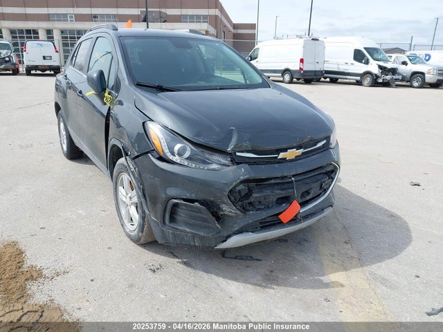 Aukcja sprzedaży 2018 Chevrolet Trax Lt, vin: 3GNCJLSB9JL342570, numer aukcji: 20253759