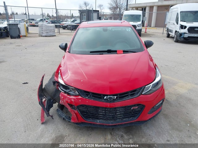 20253766 :رقم المزاد ، 3G1BE6SM3JS609342 vin ، 2018 Chevrolet Cruze Lt مزاد بيع