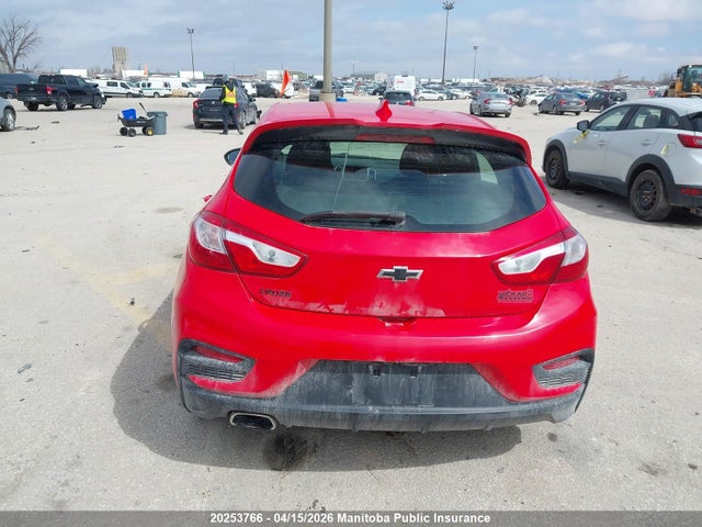20253766 :رقم المزاد ، 3G1BE6SM3JS609342 vin ، 2018 Chevrolet Cruze Lt مزاد بيع