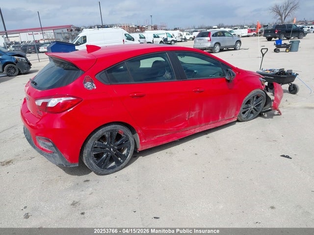 20253766 :رقم المزاد ، 3G1BE6SM3JS609342 vin ، 2018 Chevrolet Cruze Lt مزاد بيع