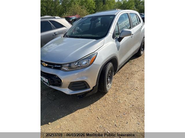 2019 Chevrolet Trax Ls მანქანა იყიდება აუქციონზე, vin: 3GNCJKSBXKL284755, აუქციონის ნომერი: 20253769